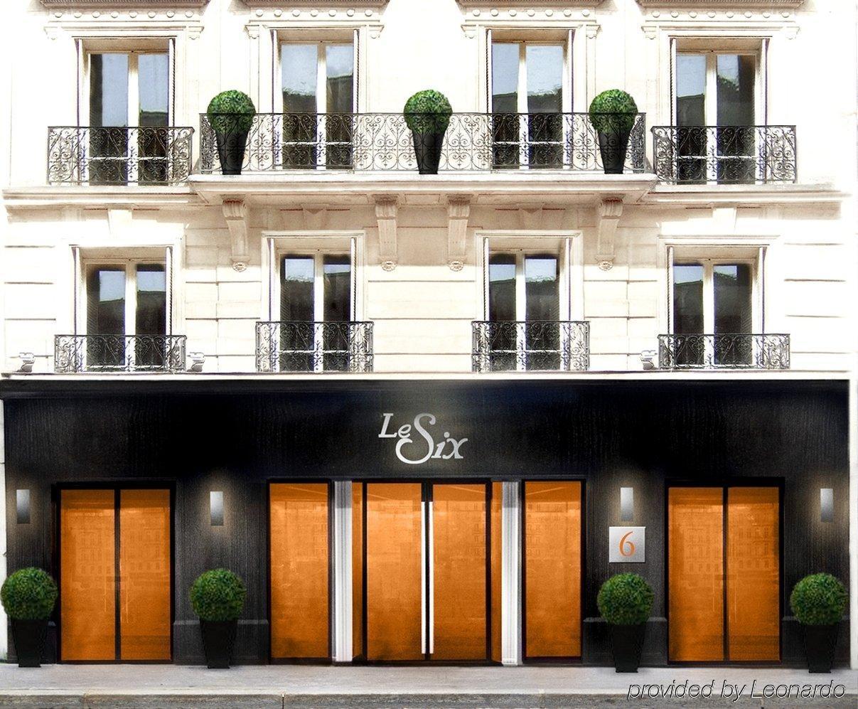 Hotel Le Six Paříž Exteriér fotografie