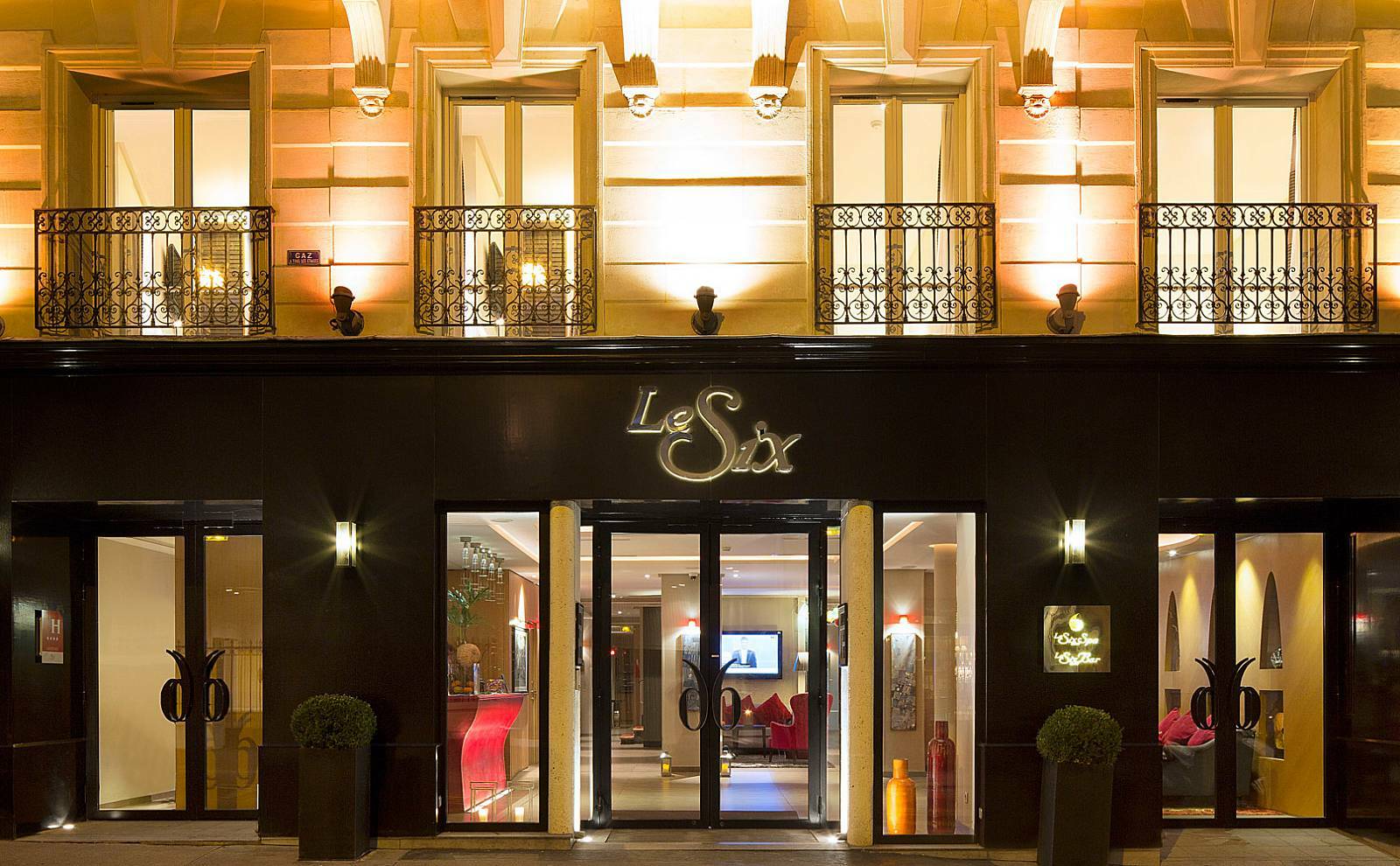 Hotel Le Six Paříž Exteriér fotografie
